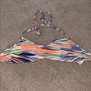 ROXY Colorful Bikini Top